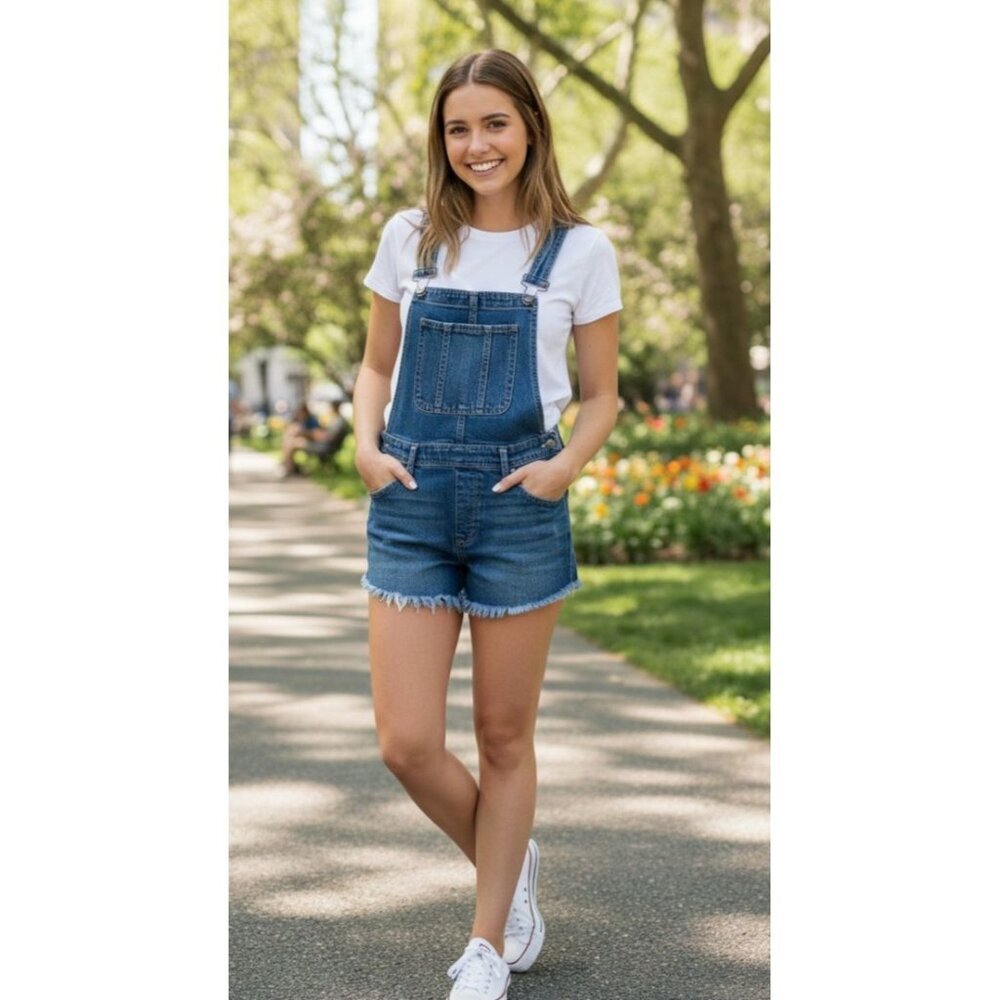 Women's - We The Free Denim Shortalls, Size 26